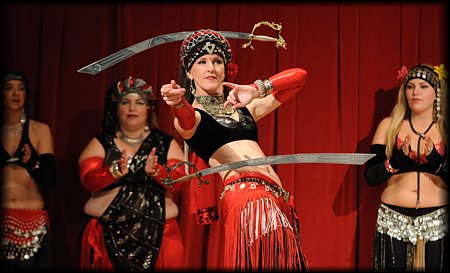 Asia's Arabesque belly dances