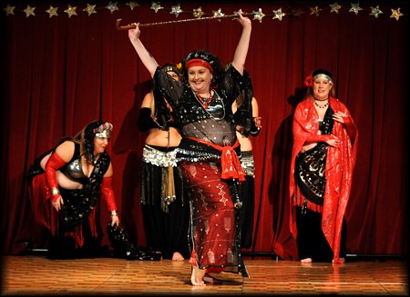 Nisima of Asia's Arabesque belly dances