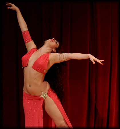 Zahara belly dances