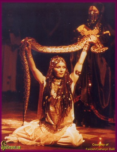 Farideh and Snake