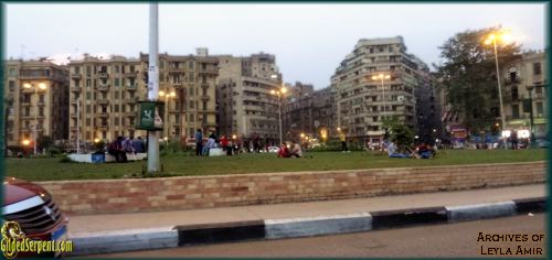 Tahir Square peaceful before the elections