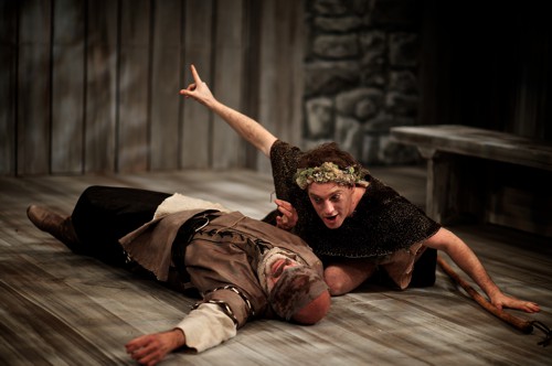 Michel as Poor Tom in King Lear