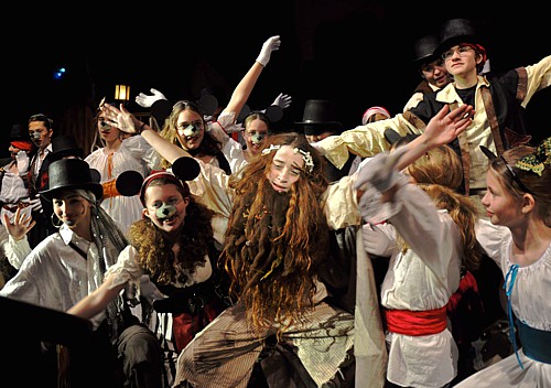 Sophia portrays Ben Gunn in Treasure Island