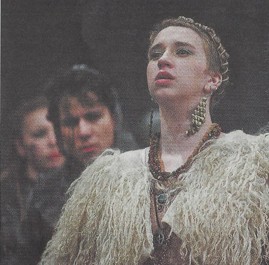 Sophia portrays Cordelia